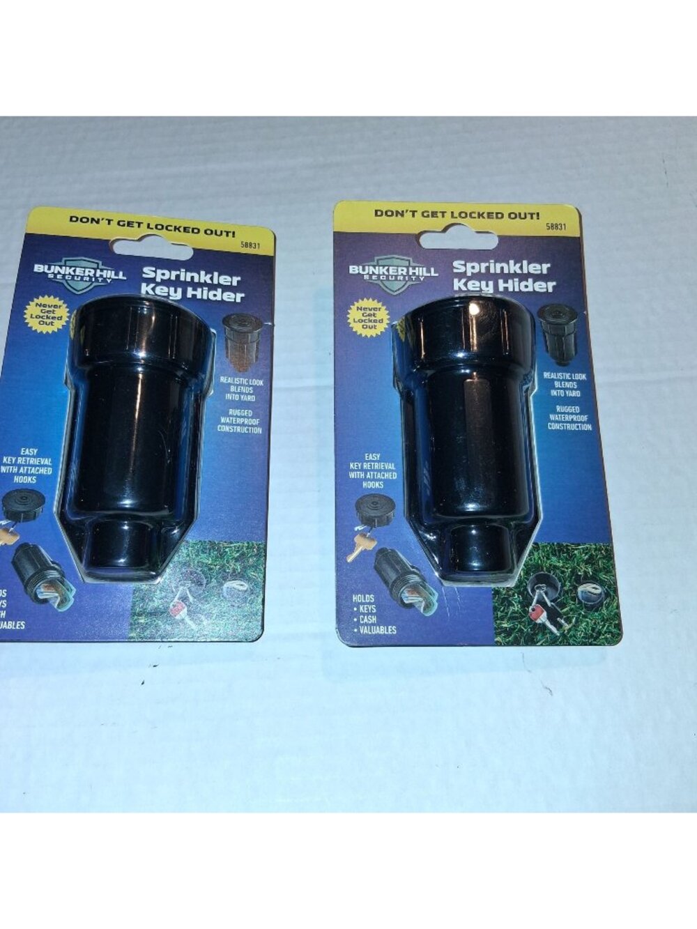 Bunker Hill Security Sprinkler Key Hider With Waterproof Design For Keys ETC.